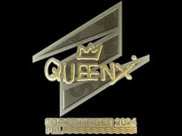 Sticker | Queenix (Gold) | Copenhagen 2024