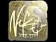 Sticker | NiKo (Gold) | Austin 2025 CS2 skin
