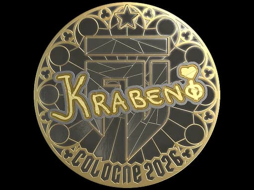 Sticker | Krabeni (Gold) | Cologne 2026