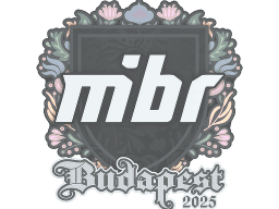 Sticker | MIBR | Budapest 2025