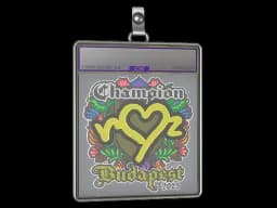 Sticker Slab | ropz (Embroidered, Champion) | Budapest 2025