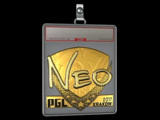 Sticker Slab | NEO (Gold) | Krakow 2017