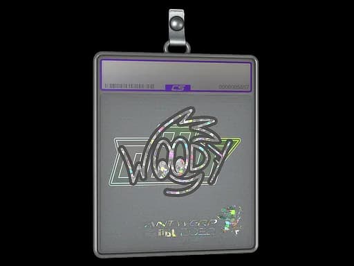 Sticker Slab | WOOD7 (Glitter) | Antwerp 2022