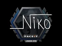 Sticker | niko  | London 2018