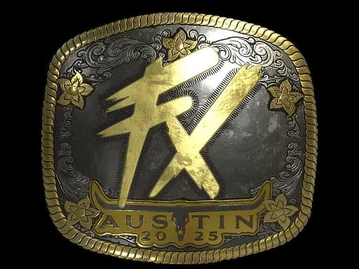 Sticker | Fluxo (Gold) | Austin 2025