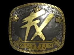 Sticker | Fluxo (Gold) | Austin 2025