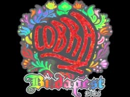 Sticker | cobra (Holo) | Budapest 2025