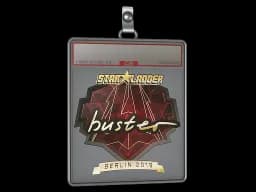 Sticker Slab | buster (Gold) | Berlin 2019