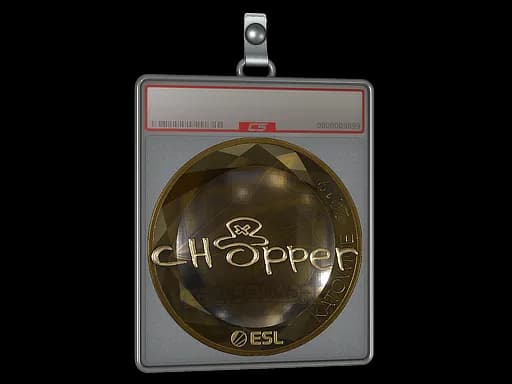 Sticker Slab | chopper (Gold) | Katowice 2019