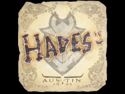 Sticker | hades | Austin 2025