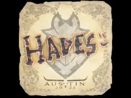 Sticker | hades | Austin 2025