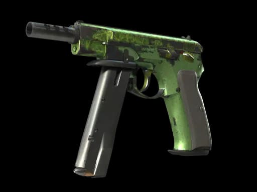 CZ75-Auto | Emerald Quartz (Battle-Scarred)
