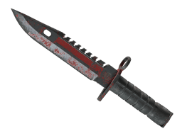 ★ M9 Bayonet | Crimson Web (Battle-Scarred)