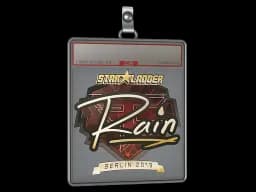 Sticker Slab | rain (Gold) | Berlin 2019