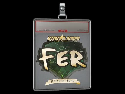 Sticker Slab | fer (Gold) | Berlin 2019