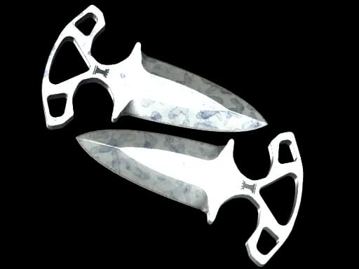 ★ Shadow Daggers | Stained (Well-Worn)
