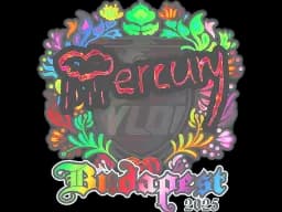 Sticker | Mercury (Holo) | Budapest 2025