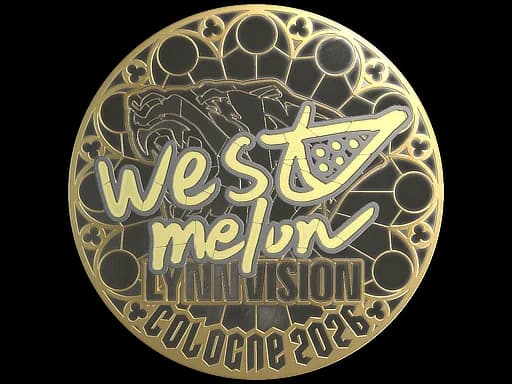 Sticker | westmelon (Gold) | Cologne 2026