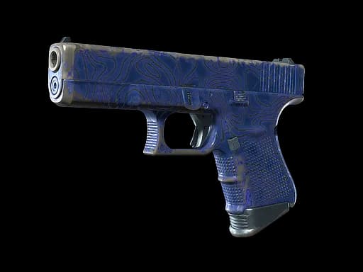 Glock-18 | Ocean Topo (Well-Worn)