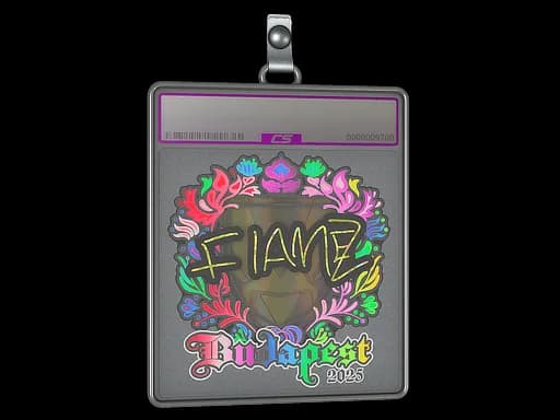 Sticker Slab | FlameZ (Holo) | Budapest 2025