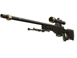 Souvenir AWP | Black Nile (Well-Worn)