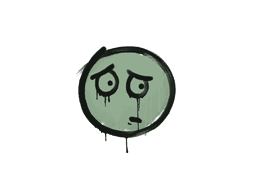 Sealed Graffiti | Worry (Cash Green)