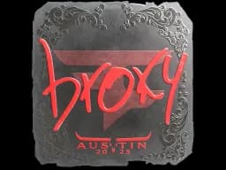 Sticker | broky (Foil) | Austin 2025