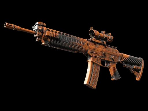 SG 553 | Basket Halftone (Factory New)