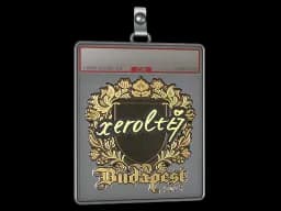 Sticker Slab | xerolte (Gold) | Budapest 2025