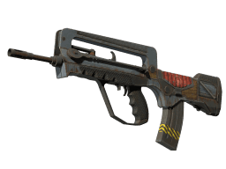 StatTrak™ FAMAS | Decommissioned (Battle-Scarred)