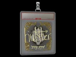 Sticker Slab | huNter- (Gold) | Austin 2025