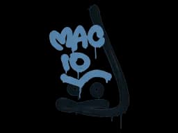 Sealed Graffiti | Recoil MAC-10 (Monarch Blue)