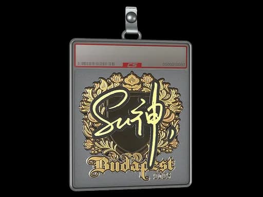 Sticker Slab | C4LLM3SU3 (Gold) | Budapest 2025