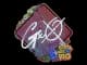 Sticker | gxx- (Glitter) | Rio 2022 CS2 skin