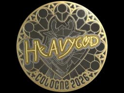 Sticker | Heavygod (Gold) | Cologne 2026