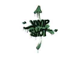 Sealed Graffiti | Jump Shot (Jungle Green)