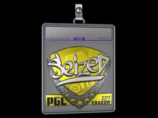 Sticker Slab | seized (Foil) | Krakow 2017