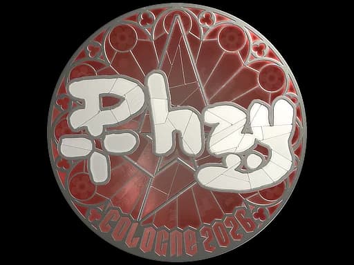 Sticker | phzy (Foil) | Cologne 2026