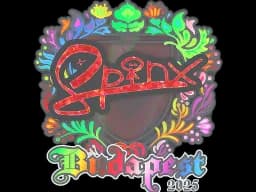 Sticker | Spinx (Holo) | Budapest 2025