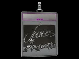 Sticker Slab | James (Foil) | Cologne 2015