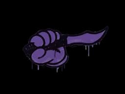 Sealed Graffiti | Backstab (Monster Purple)