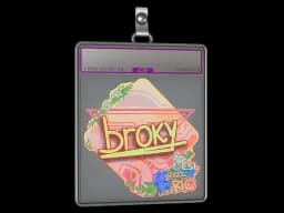 Sticker Slab | broky (Holo) | Rio 2022