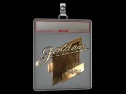 Sticker Slab | Golden (Gold) | Boston 2018