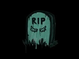 Sealed Graffiti | Tombstone (Frog Green)