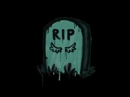 Sealed Graffiti | Tombstone (Frog Green)