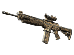 Souvenir SG 553 | Bleached (Battle-Scarred)
