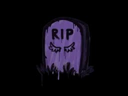 Sealed Graffiti | Tombstone (Monster Purple)