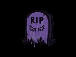 Sealed Graffiti | Tombstone (Monster Purple)