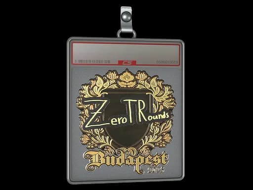 Sticker Slab | ztr (Gold) | Budapest 2025