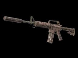 M4A1-S | Rose Hex (Well-Worn)